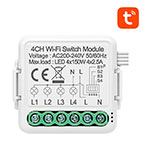 Avatto N-WSM01 Smart Switch Modul (WiFi/Tuya) 4 kanal