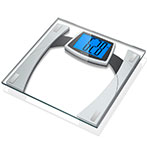 Digital Badevgt m/stor display (180kg) Glas - Champion