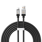 Baseus CoolPlay 100W USB-C Kabel - 2m (USB-A/USB-C) Sort