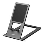 Baseus Universal Smartphone/Tablet Stander (Foldbar) Aluminium