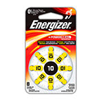 Batterier Hreapparat str. 10 (Gul) Energizer - 8-pack