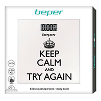 Beper 40821 Digital Badevgt m/motiv (180kg)