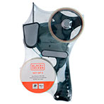 Black+Decker Tape Dispenser m/2x 15m Tape (48mm)