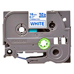 Brother TZe-243 Label Tape - 8m (18mm) Bl/Hvid