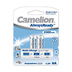 Camelion AlwaysReady R06 Genopladelige AA Batterier 2300mAh (NiMH) 2pk
