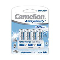 Camelion AlwaysReady R06 Genopladelige AA Batterier 2300mAh (NiMH) 4pk