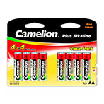 Camelion LR06 Plus AA Batterier (Alkaline) 8pk