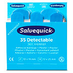 Cederroth Salvequick Sporbar Plaster til fdevareindustrien (72x19/72x25mm) 35pk