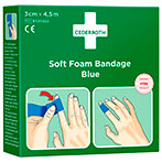 Cederroth Soft Foam Bandage - 4,5m (3cm) Bl