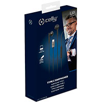 Celly UP1100 Hretelefoner (USB-C) Sort