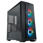 Cooler Master MasterBox 520 Mesh Gamer PC Kabinet m/RGB (ATX/SSI/mini-ITX) Sort