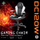 Deltaco Gaming stol Junior (PU lder) Sort/Hvid