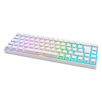 Deltaco Gaming WK95B Trdls 65% Tastatur m/RGB (Kailh Brown) Hvid