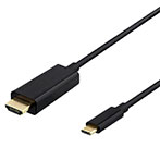 Deltaco USB-C til HDMI kabel - 1m (4K/30Hz)