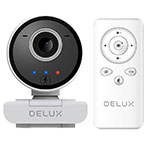 Delux DC07 Webkamera m/Mikrofon (1080p) Hvid