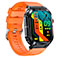Denver SWC-191 Bluetooth Smartwatch (Puls/Blodtryk/Ilt/Opkaldsfunktion) Orange