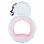Doggy Village MT7125 Retractable 3-i-1 Hundesnor 3m - Pink