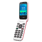 Doro 6881 mobiltelefon (4G) Rd/hvid