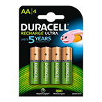 Duracell Ultra Mignon Genopladelig Batterier AA (2500mAh) 4pk