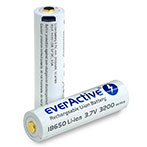 EverActive Professional Lithium Genopladelig 18650 batteri m/Micro USB (3200mAh)