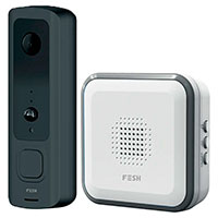 Fesh Smart Home Videodrklokke m/modtager