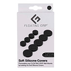Floating Grip Vgbeslags covers (Bld silikone) Sort