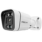Foscam V5EP Overvgningskamera m/Sirene - PoE (3072x1728) Hvid