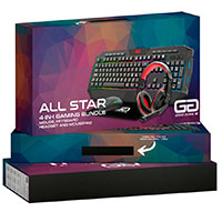 Gaming st (Tastatur/Mus/Mtte/Headset) Good Game All Star