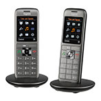 Gigaset CL660 HX Duo Fastnettelefon m/Dock (DECT) Antracit