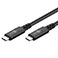 Goobay USB-C kabel 100W 40 Gbit/s -  0,8m