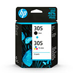 HP 305 Blkpatron (Sort+Farve) 2-pack