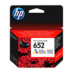 HP 652 Blkpatron Farve (Cyan/Magenta/Gul) 200 sider