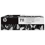 HP 711 Printerhoved (Sort/Cyan/Magenta/Gul)