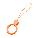 Hurtel Silicone Finger Holder m/Snor (Orange)