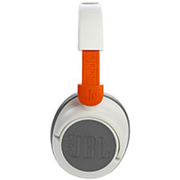 JBL JR 460NC Bluetooth Over-Ear Hovedtelefon m/ANC t/Brn (30 timer) Hvid