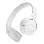 JBL Tune 520BT Bluetooth On-Ear Hovedtelefoner (57 timer) Hvid