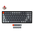 Keychron K2v2 Gateron RGB Trdlst Tastatur (Bluetooth) Rd