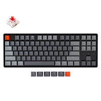 Keychron K8 Gateron RGB Trdlst Tastatur (Mekanisk) Rd
