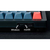 Keychron V2 K Pro Trdls Gaming Tastatur (Mekanisk) Red Switch/Frosted Black