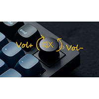 Keychron V5 K Pro Trdls Gaming Tastatur (Mekanisk) Brown Switch/Frosted Black