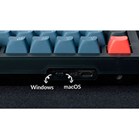 Keychron V6 K Pro Trdls Gaming Tastatur (Mekanisk) Brown Switch/Frosted Black