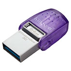 Kingston USB 3.2 Ngle OTG 64GB (USB-A) Lilla