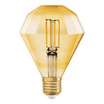 Ledvance Vintage 1906 Diamond LED Filamentpre E27 Guld - 4,5W (40W)