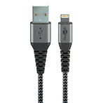 Lightning kabel MFi - 1m (Lightning/USB-A) Gr - Goobay