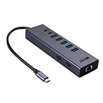 Lindy 43373 DST-Mini Duo USB-C Dock (USB-C/Thunderbolt/HDMI/RJ45)