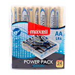 Maxell AA LR6 Batteri 1,5V (Alkaline) 24pk