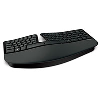 Microsoft Sculpt Ergonomic Trdlst Tastatur + Numerisk Tastatur + Mus (USB)