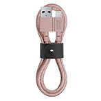 Native Union Belt Cable Lightning Kabel - 1,2m (USB-A/Lightning) Rose