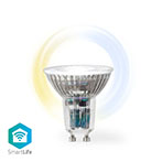 Nedis SmartLife dmpbar LED pre GU10 - 4,9W (40W) Hvid