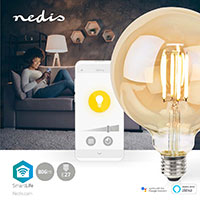 Nedis SmartLife Globe LED filament pre E27 - 7W (60W)